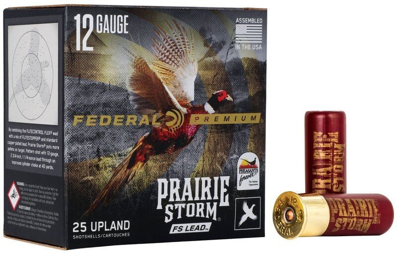 Federal Premium Prairie Storm FS Lead 12 Gauge 3" Shot #5  (25 Rounds)