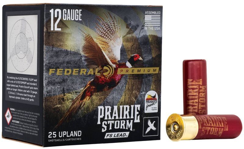 Federal Premium Prairie Storm FS Lead 12 Gauge 3" Shot #6  (25 Rounds)