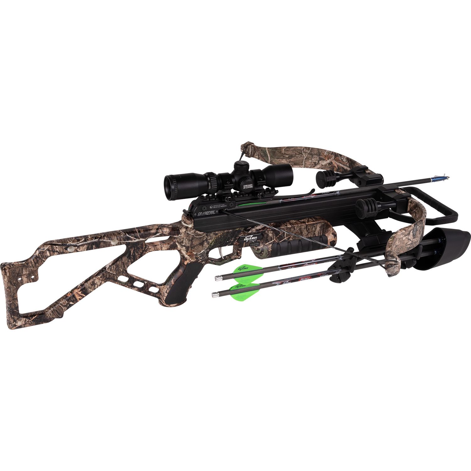 Excalibur Crossbow Mag Max 350 with Dead Zone Scope Mossy Oak DNA