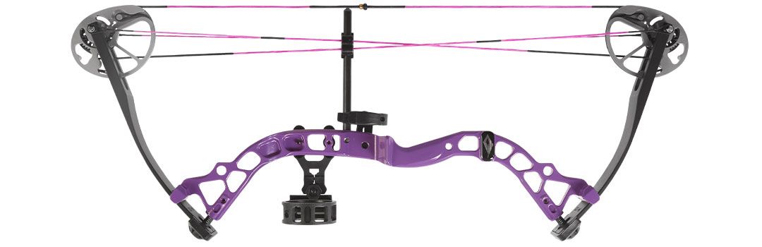 Diamond Atomic RH 29# Purple Compound Bow