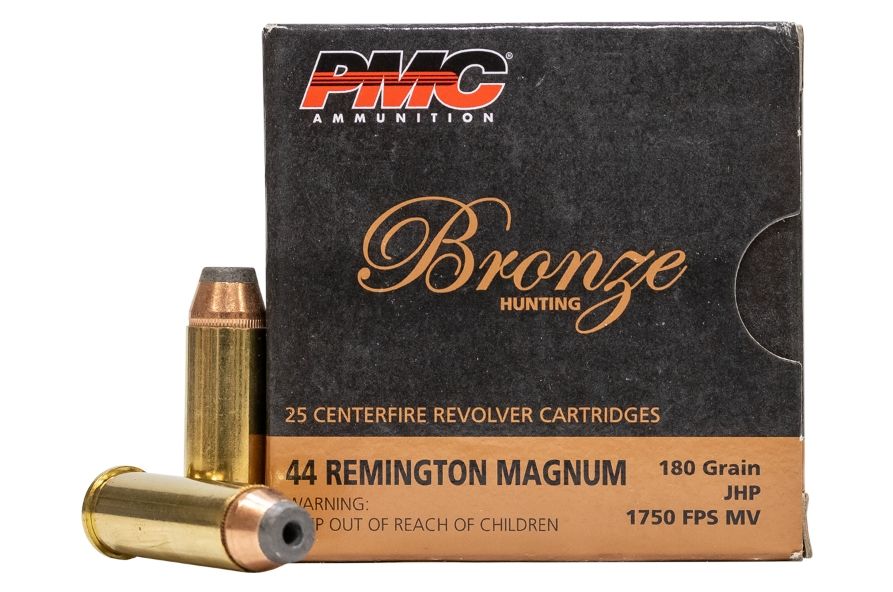 PMC Bronze 44 Rem Mag 180 Grain JHP (25 Rounds)