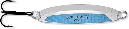Williams W60EB-R-EB Large Wabler Spoon On Rack 3-1/4&quot; 3/4oz Electric Blue
