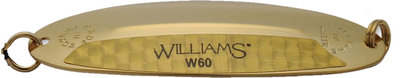 Williams W60GLDBO-R-GLDBO Large Wabler Spoon On Rack 3-1/4" 3/4oz Goldbo