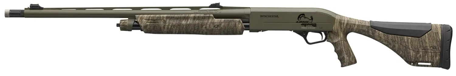 Winchester SXP 12 Gauge 24&quot; Barrel OD Green Long Beard Mossy Oak Bottomland Pump Action Shotgun