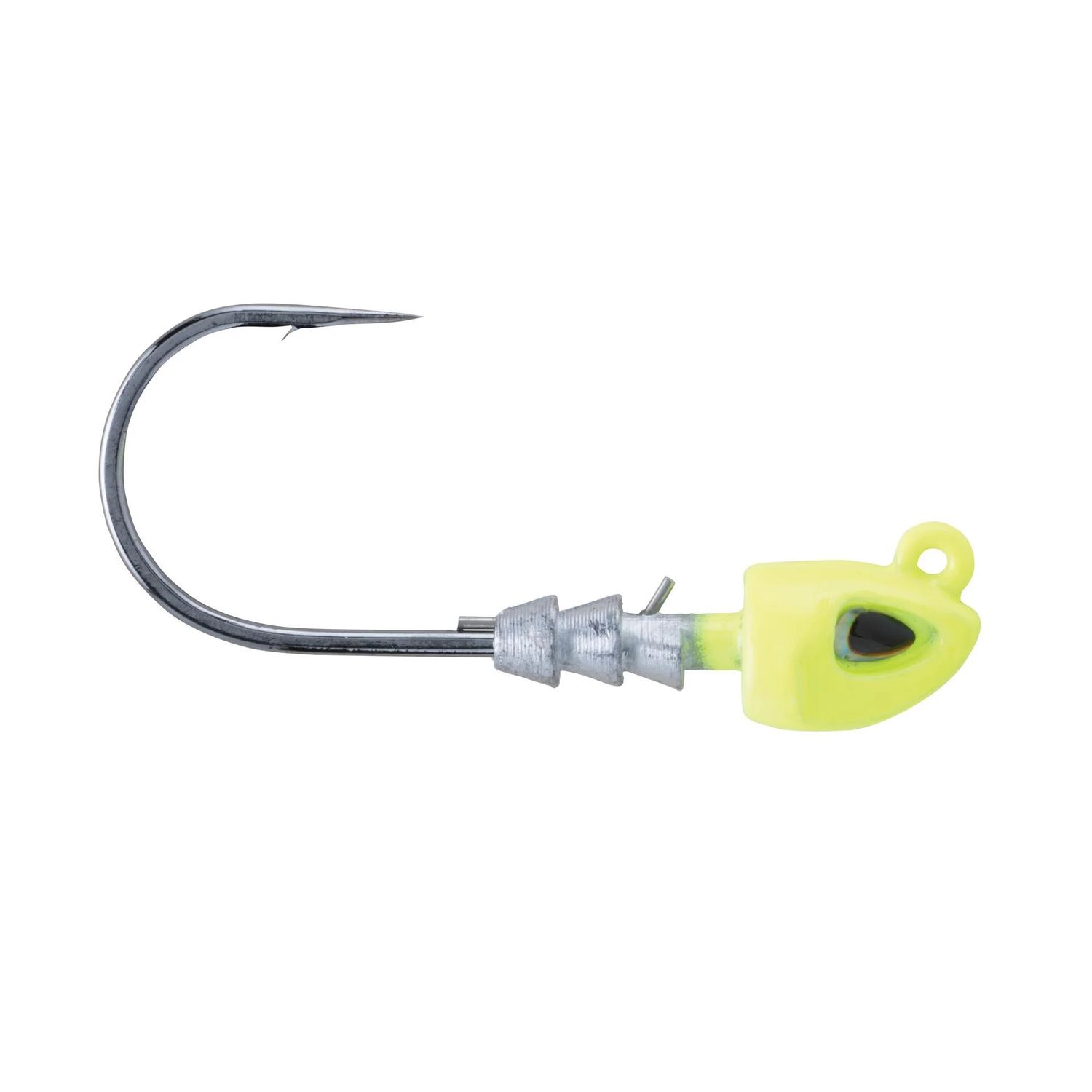Berkley FSN19SWBJ1/4-4/0-RD Fusion19 Swimbait Jighead, 3 PK, sz 1/4oz , Chartreuse