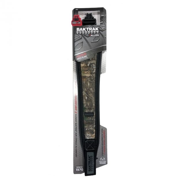 Allen BAKTRAK Woodmoor Real Tree Edge Camo Rifle Sling w/Swivels