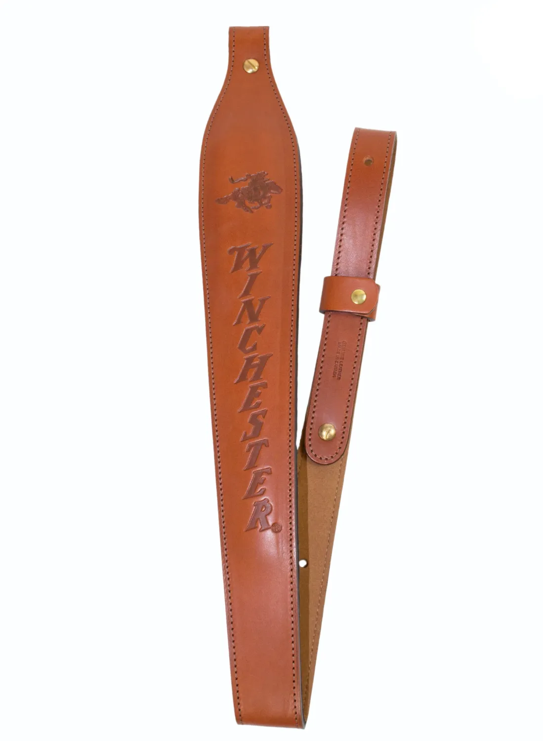 Winchester Dark Brown  Leather Cobra Sling