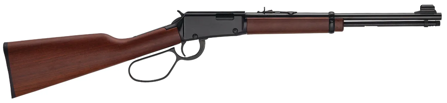 Henry Carbine 22 LR 16.125&quot; Barrel Blued Wood Stock Lever Action Rifle