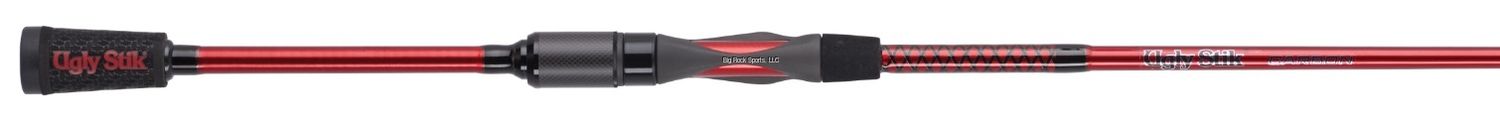 Shakespeare Ugly Stik 6&#39; 6&quot; Medium 2 Piece Carbon Spinning Rod