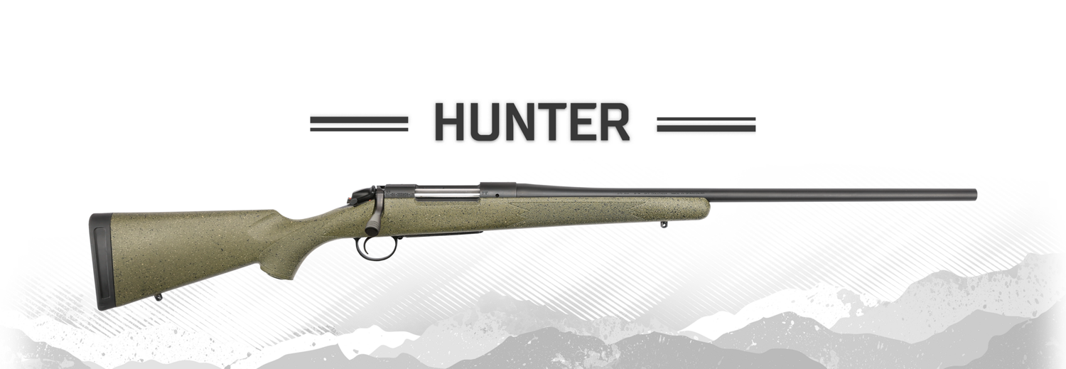 Bergara B14 Hunter 308 Win 22&quot; Barrel Graphite Black Synthetic Stock Bolt-Action Rifle