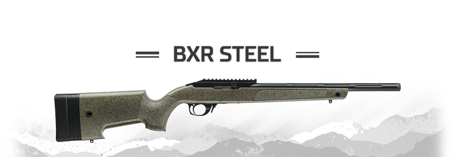 Bergara BXR 22 LR 16.5&quot; Fluted Barrel w/ Adjustable Stock Semi-Auto Rifle