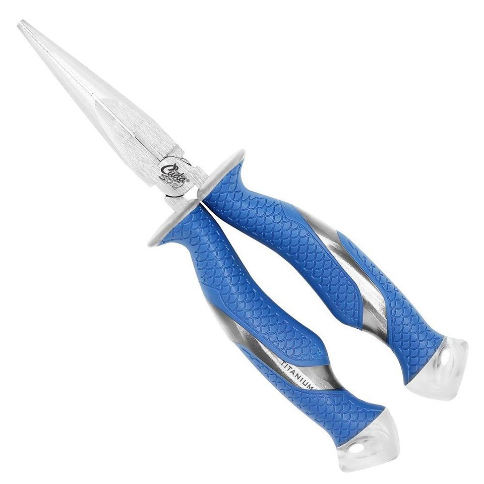 Cuda 8.75" NEEDLE NOSE PLIERS / TITANIUM BONDED