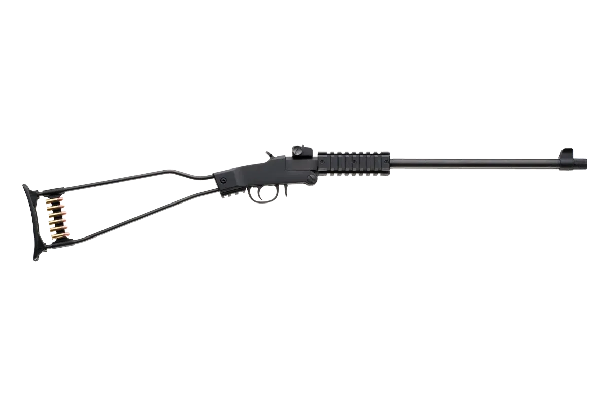 Chiappa Little Badger 22 LR Black Finish 16.5&quot; Threaded Barrel Single Shot Rifle