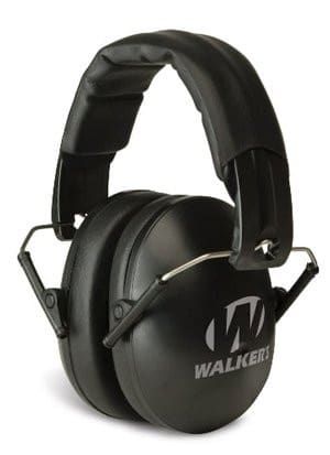 Walker&#39;s Women&#39;s / Youth Low Profile Passive Muffs Black