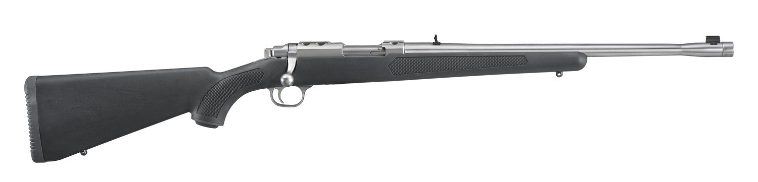 Ruger 77/44 44 Mag 18.5&quot; Threaded Barrel Synthetic Stock Bolt Action Rifle
