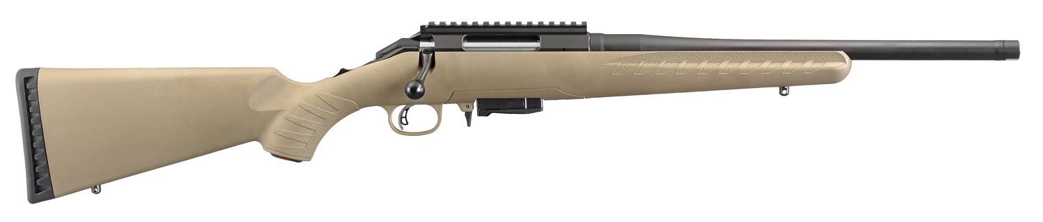 Ruger American Ranch 7.62x39 FDE Synthetic Stock Mini-Style Bolt-Action Rifle