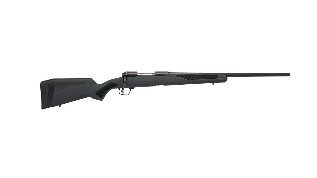 Savage 110 Hunter 243 Win 22&quot; Barrel Black Synthetic Bolt-Action Rifle