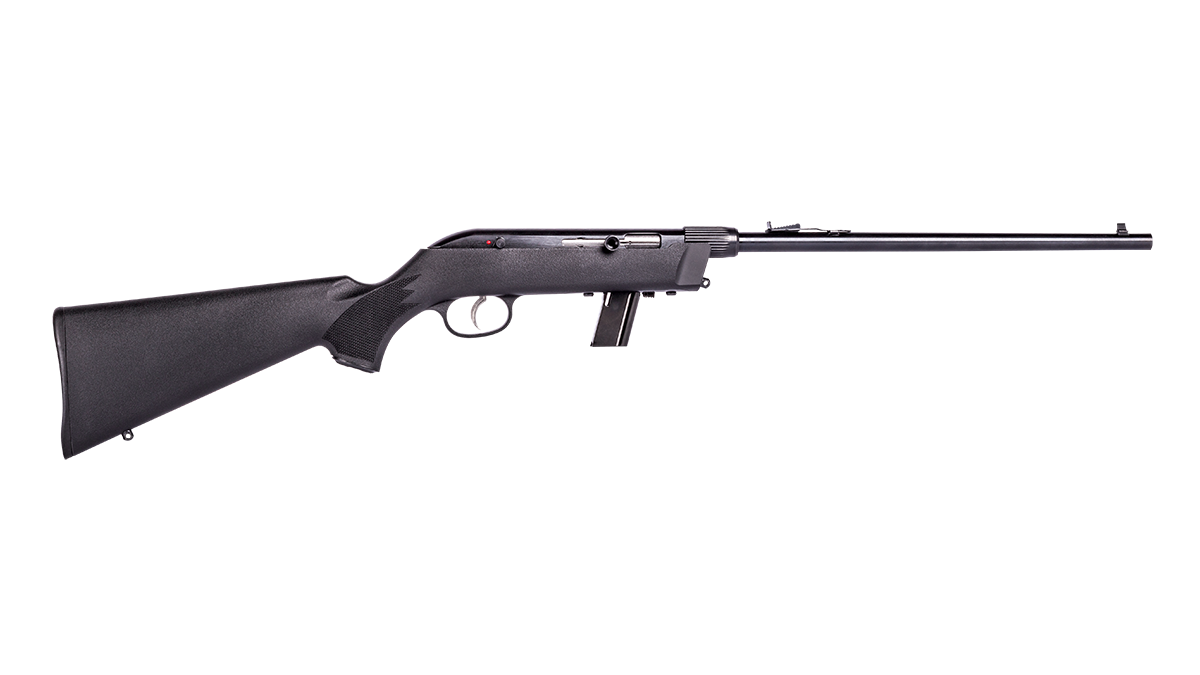 Savage 64F 22 LR 16.5" Barrel Black Synthetic Takedown 10-Round Magazine Semi-Auto Rifle Savage 64F 22 LR 16.5" Barrel Black Synthetic Takedown 10-Round Magazine Semi-Auto Rifle