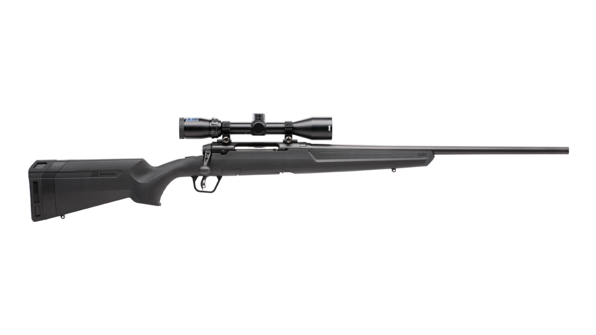 Savage Axis II XP 6.5 Creedmoor Black Synthetic w/ Bushnell Banner Scope Bolt-Action Rifle Savage Axis II XP 6.5 Creedmoor Black Synthetic w/ Bushnell Banner Scope Bolt-Action Rifle
