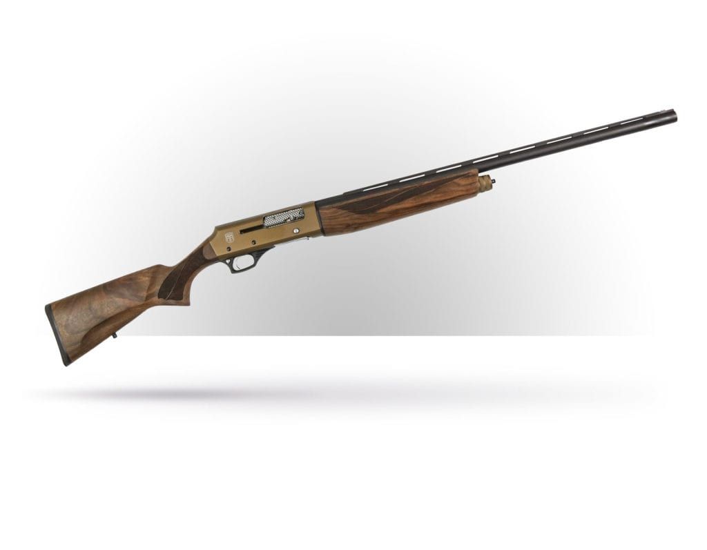 Revolution Armory 12 Gauge 3" Swift Wood/Bronze Receiver 28" Barrel Left Hand Semi-Auto Shotgun