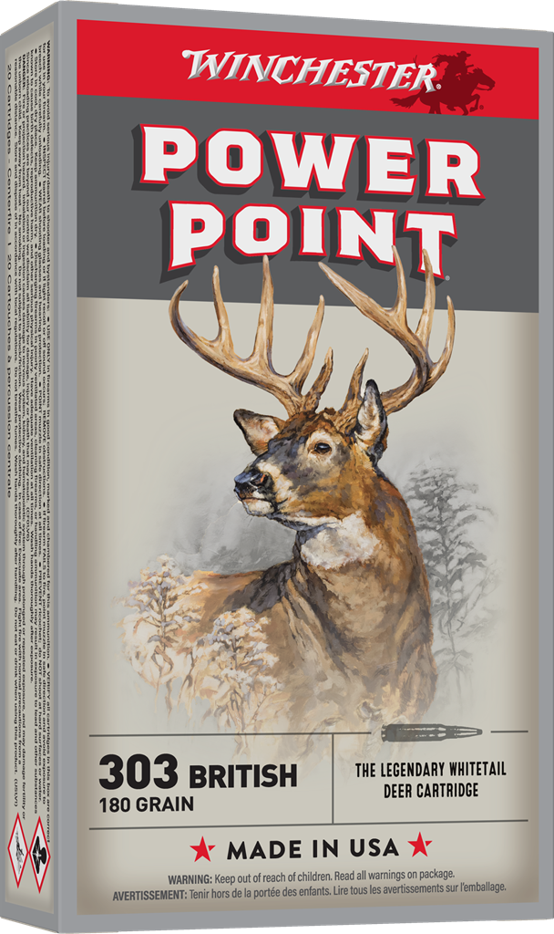 Winchester Super-X 303 British 180 Grain Power-Point (20 Rounds)