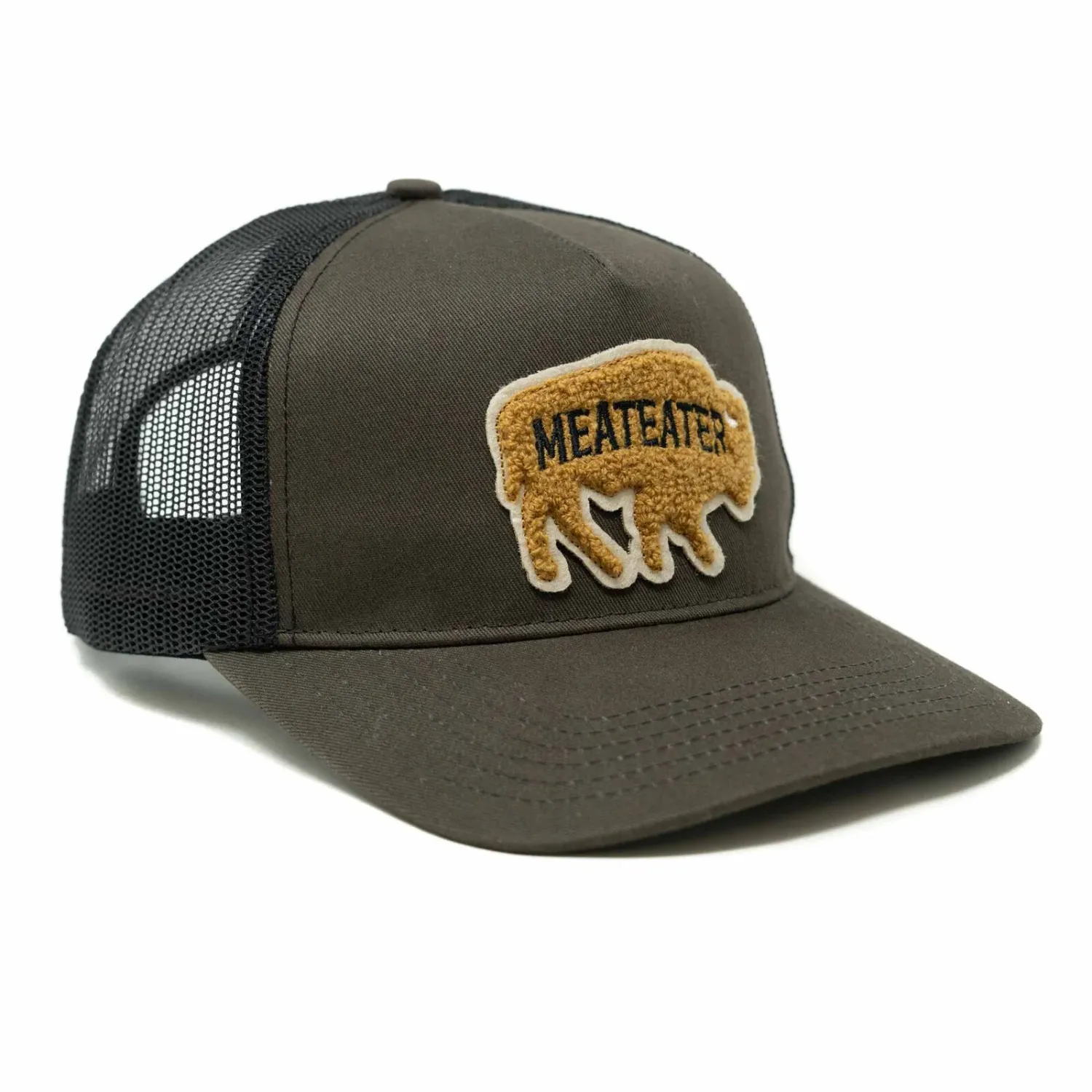 MeatEater Men&#39;s Bison Boss Hat - Brown - OS