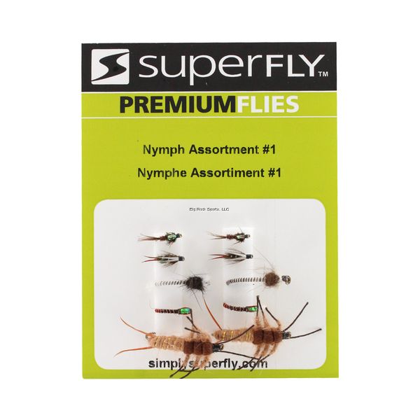 Superfly FLYAST-03P Nymph Assortment