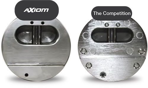 Axiom KEY-XPL3 HIDDEN SHACKLE PADLOCK 3PK