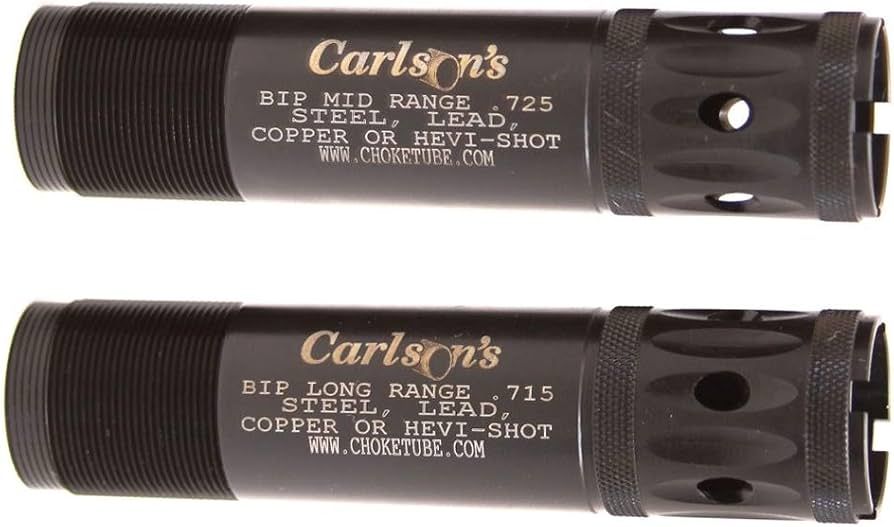Carlson's Cremator Ported Choke Tube Sets For Steel, Lead or Hevi Shot Winchester, Browning, Mossberg, Weatherby, Savage 12 Gauge Mid-Range & Long-Range Combo