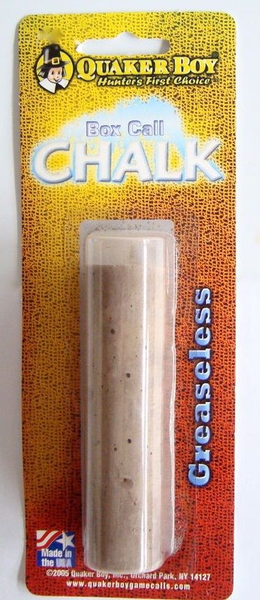 Quaker Boy Box Call Chalk Greaseless Quaker Boy Box Call Chalk Greaseless