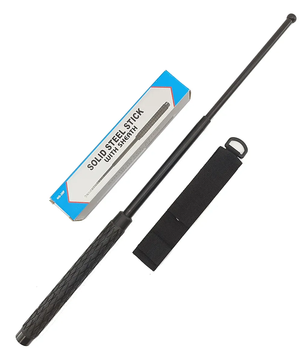 Mazz Solid Steel Stick w/ Sheath 26&quot;