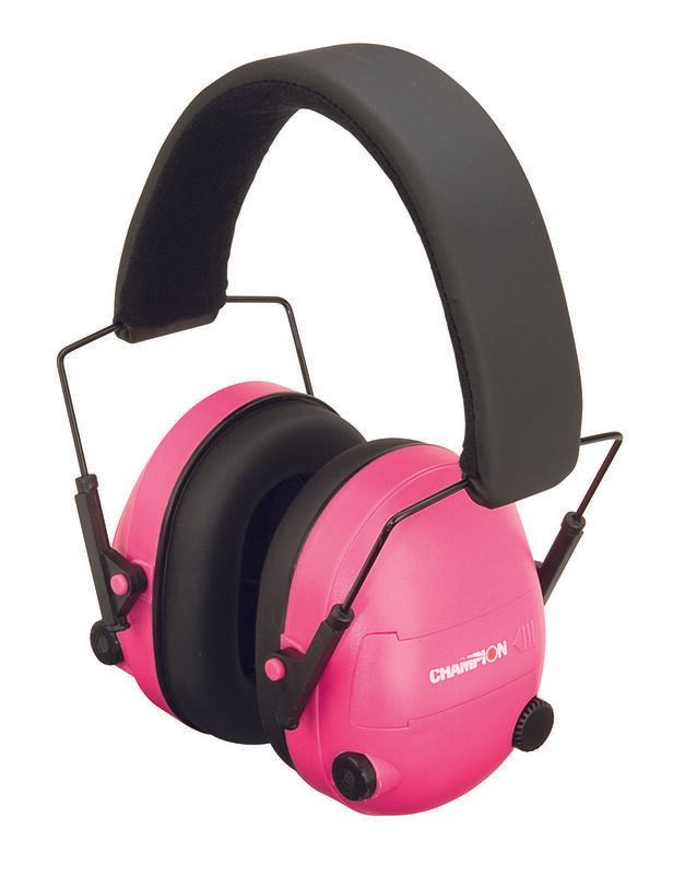 Champion Electronic Ear Muffs Pink Champion Electronic Ear Muffs Pink