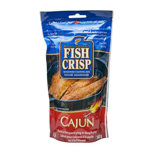 McCormick Rocky Madsen&#39;s Fish Crisp Seasoned Coating Mix 6.8 lb, Flavour: Cajun