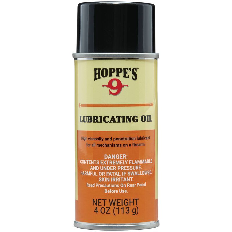 Hoppe's 9 Lubricating Oil 4 oz Aerosol Can Hoppe's 9 Lubricating Oil 4 oz Aerosol Can
