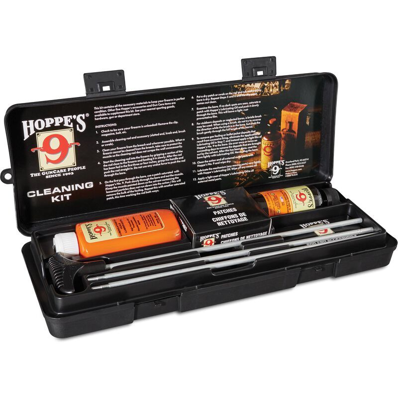 Hoppe&#39;s 9 Premium Rifle and Shotgun Cleaning Kit (Brushes Not Included)