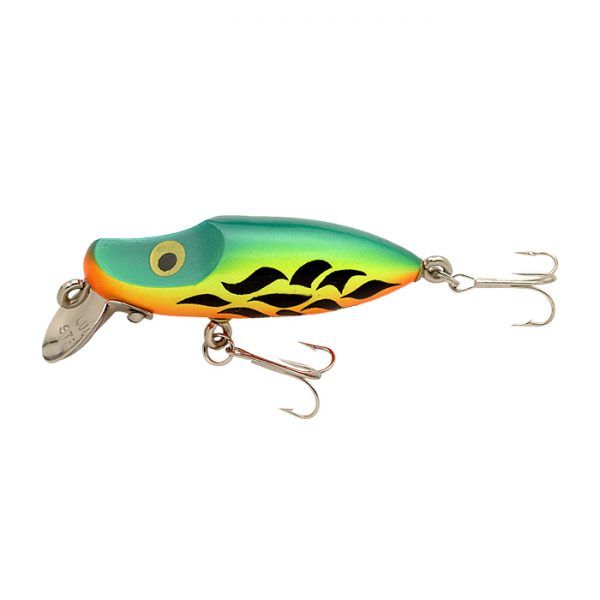 Lucky Strike 2.5&quot; Rattling Wiggler Fire Tiger
