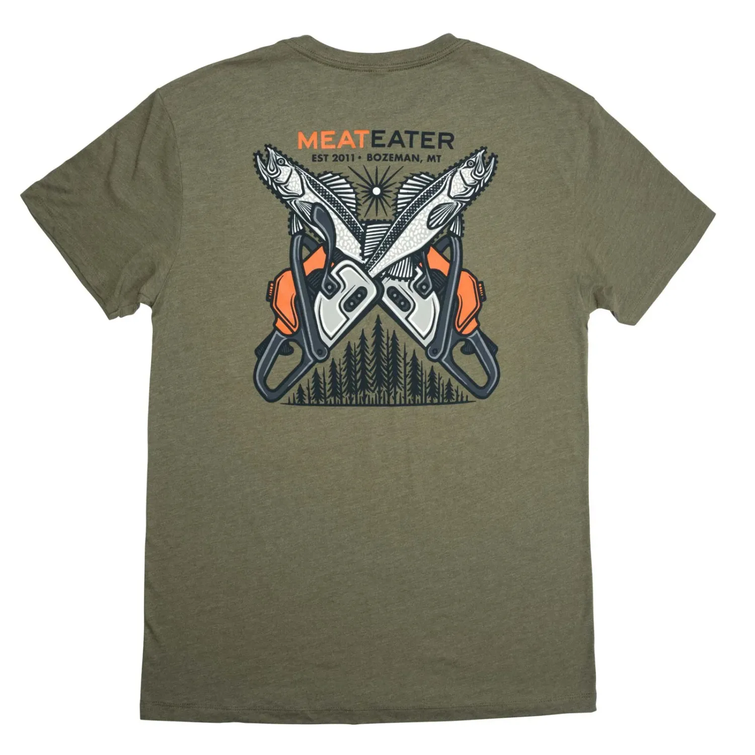 MeatEater Men's Walleye Saw T-Shirt