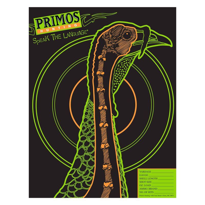 Primos Visishot Turkey Target 10-Pack Primos Visishot Turkey Target 10-Pack