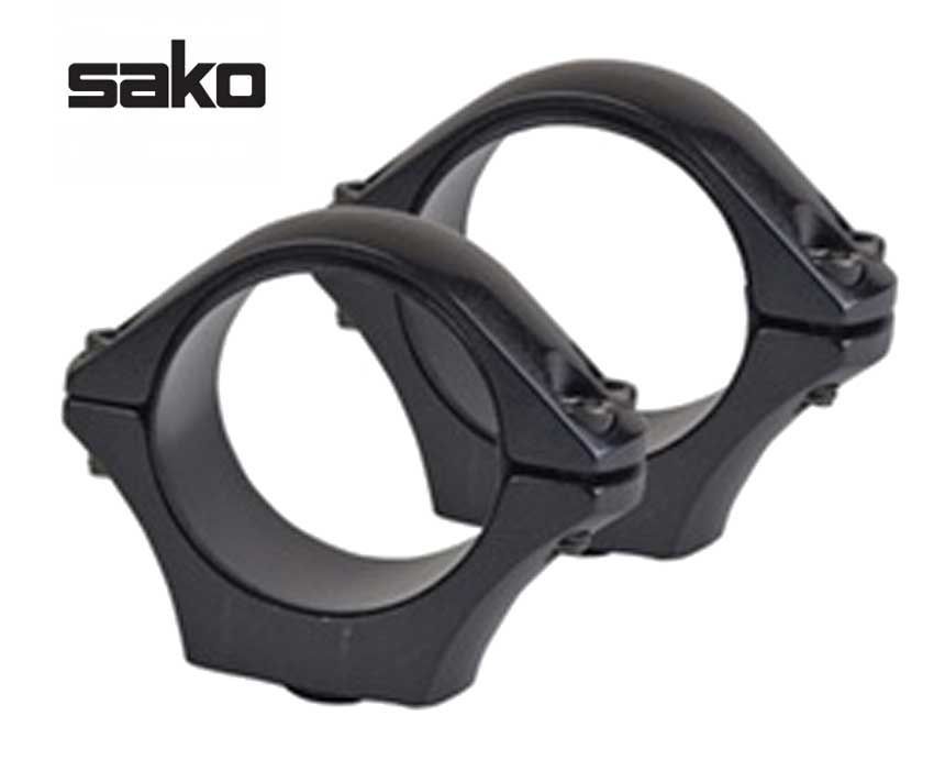 Sako Optilock Ring 30mm High Blued Finish