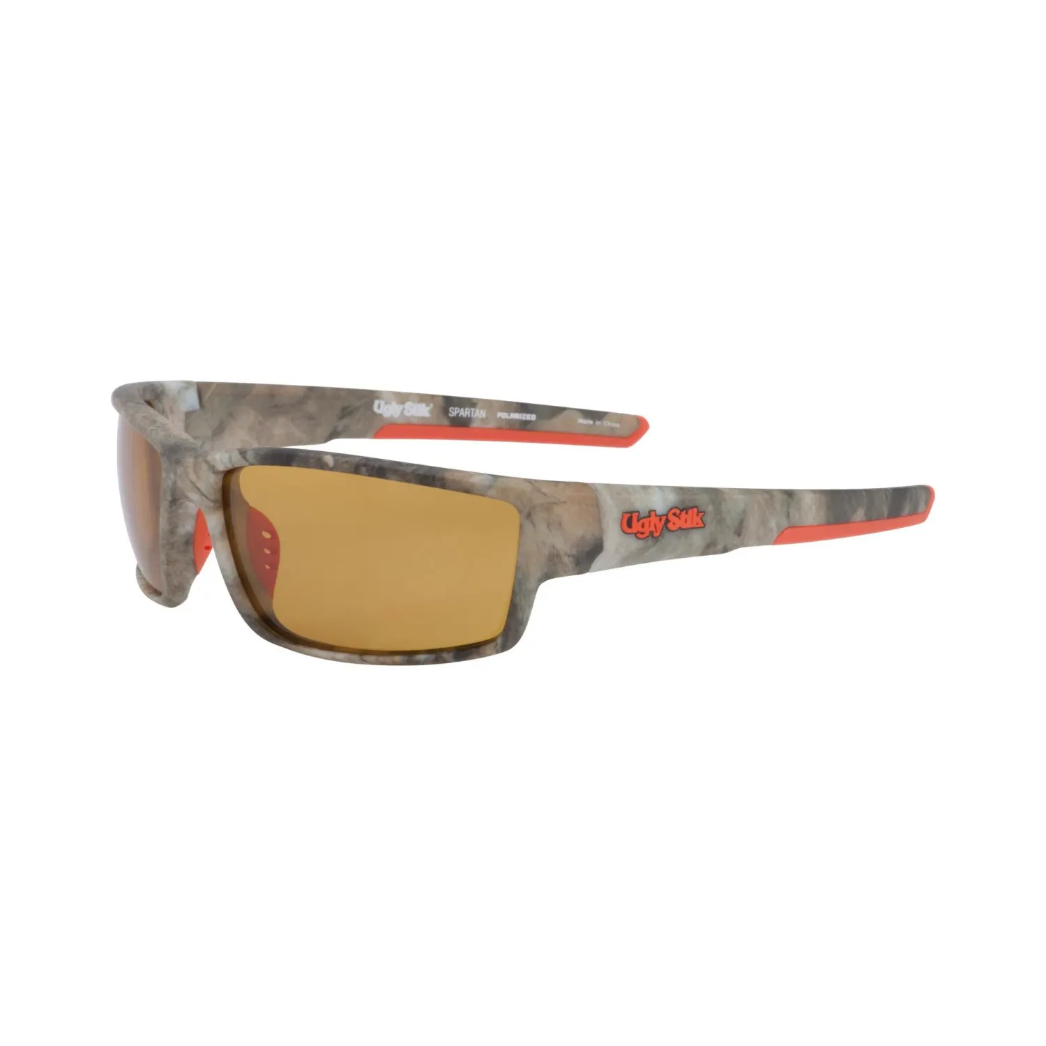 Shakespeare Ugly Stik Polarized Sunglasses Spartan Matte Camo w/Amber Medium Light Lens