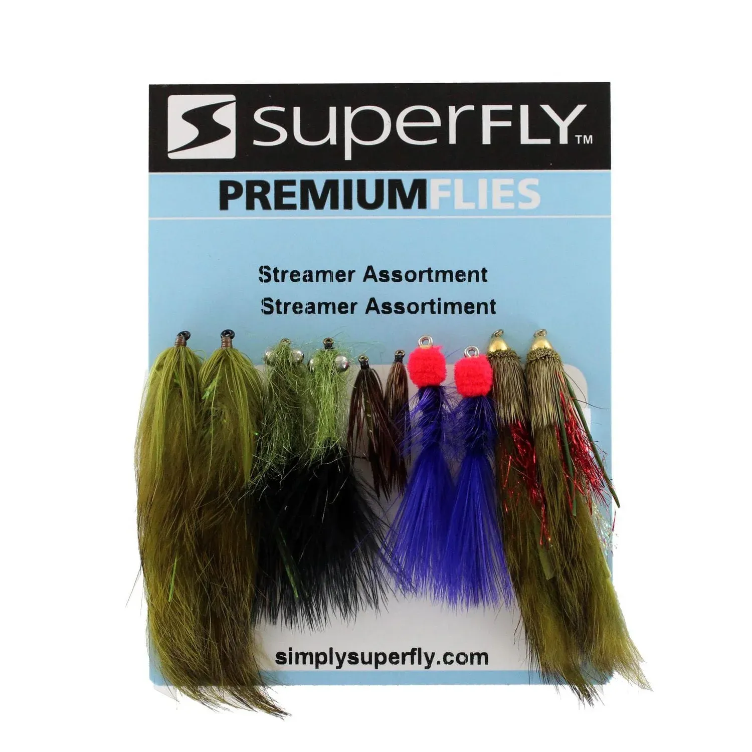 Superfly FLYAST-06P Streamer Assortment Superfly FLYAST-06P Streamer Assortment