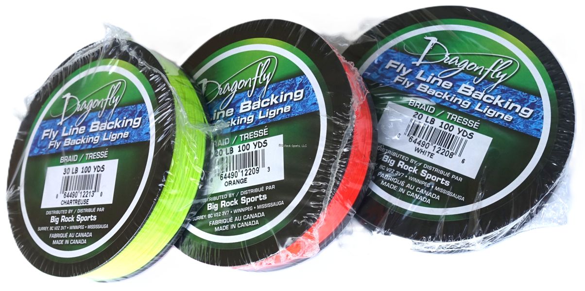 Dragonfly FB20150WORRL Fly Line Backing Orange 20lb X 150yd Dragonfly FB20150WORRL Fly Line Backing Orange 20lb X 150yd
