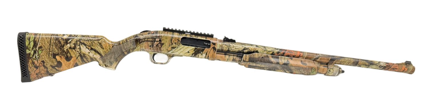 CG-0199 Used/Consignment Mossberg 835 12Ga 3.5 CG-0199 Used/Consignment Mossberg 835 12Ga 3.5" Pump Action 3 Barrel Combo Package Shotgun, 28" VR Waterfowl, 24" VR Turkey, 24" VR Fully Rifled W/ RS, Mossy Oak Camo. Good Condition!