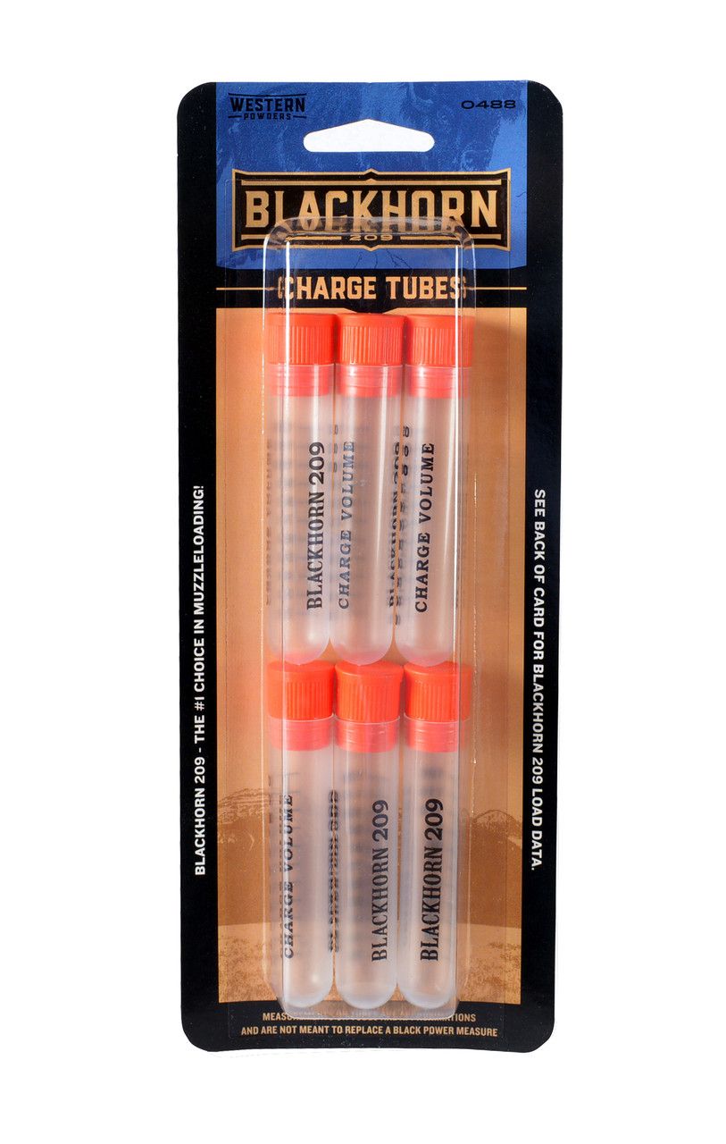 Blackhorn 209 Powder Charge Tubes (6 Count)