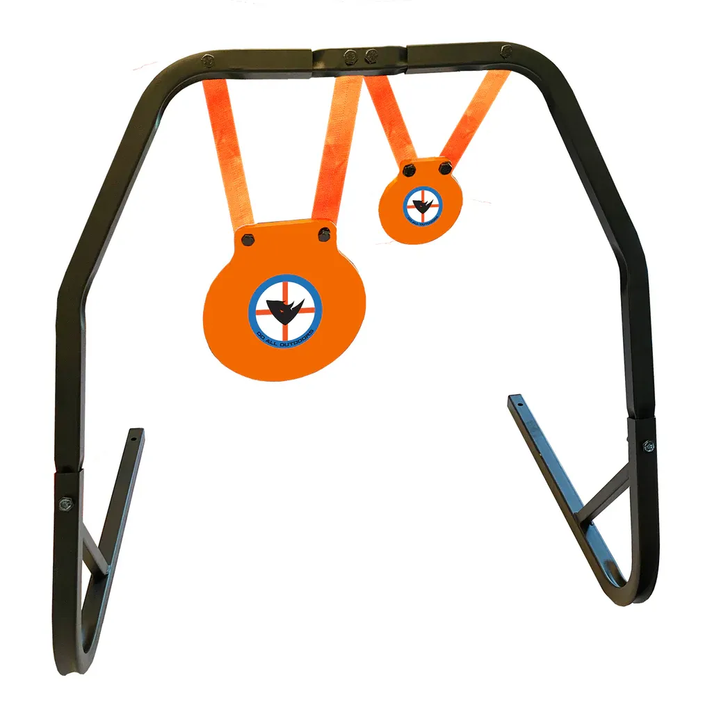 Do-All Outdoors Range Ready High Cal Dual Gong w/ Stand & Case