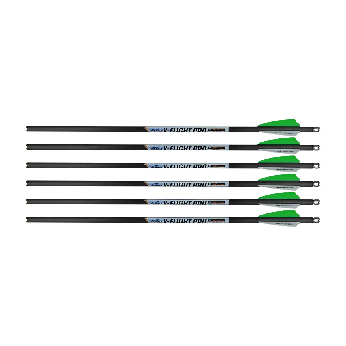 Excalibur V-Flight Pro Arrows 18" (6 Pack)