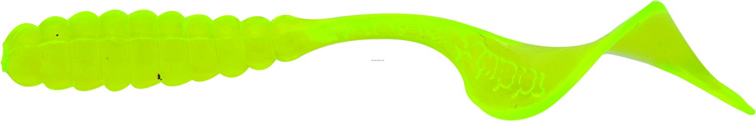 Mister Twister TT25-10 2" Teenie Curly Tail 25Pcs Chartreuse