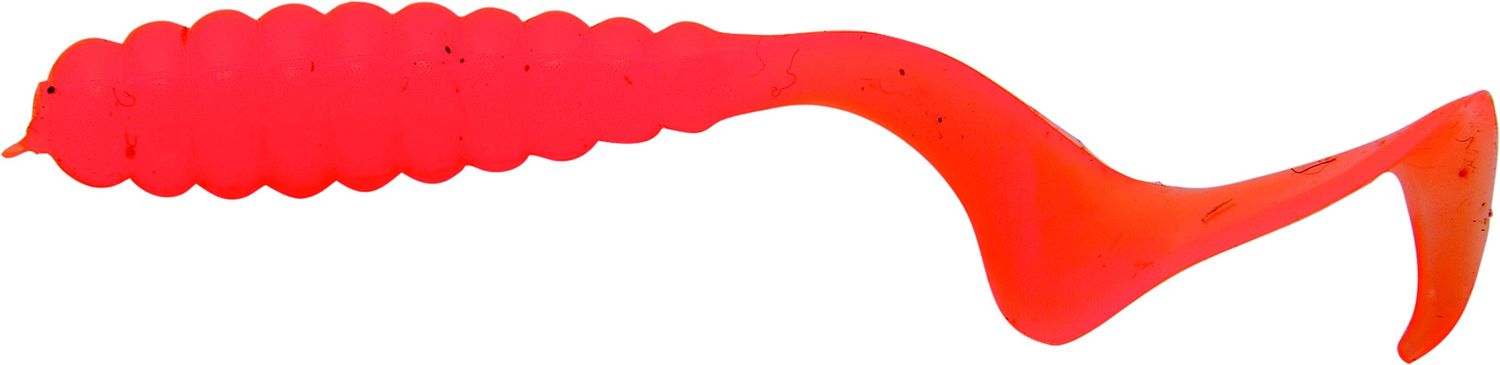 Mister Twister TT25-8 2" Teenie Curly Tail 25Pcs Orange