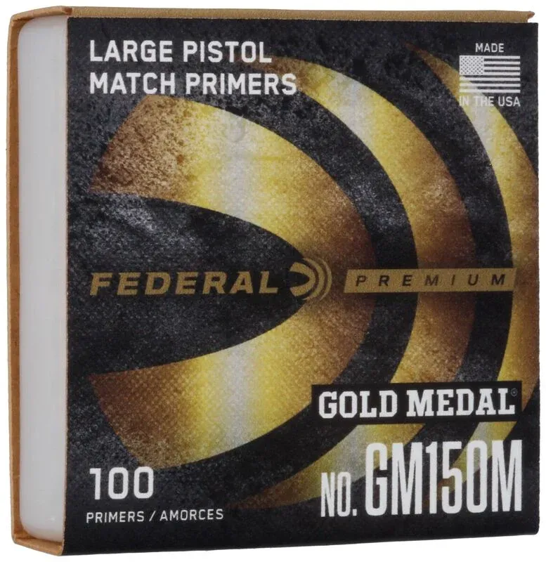 Federal Premium Gold Medal Match Large Pistol Primers