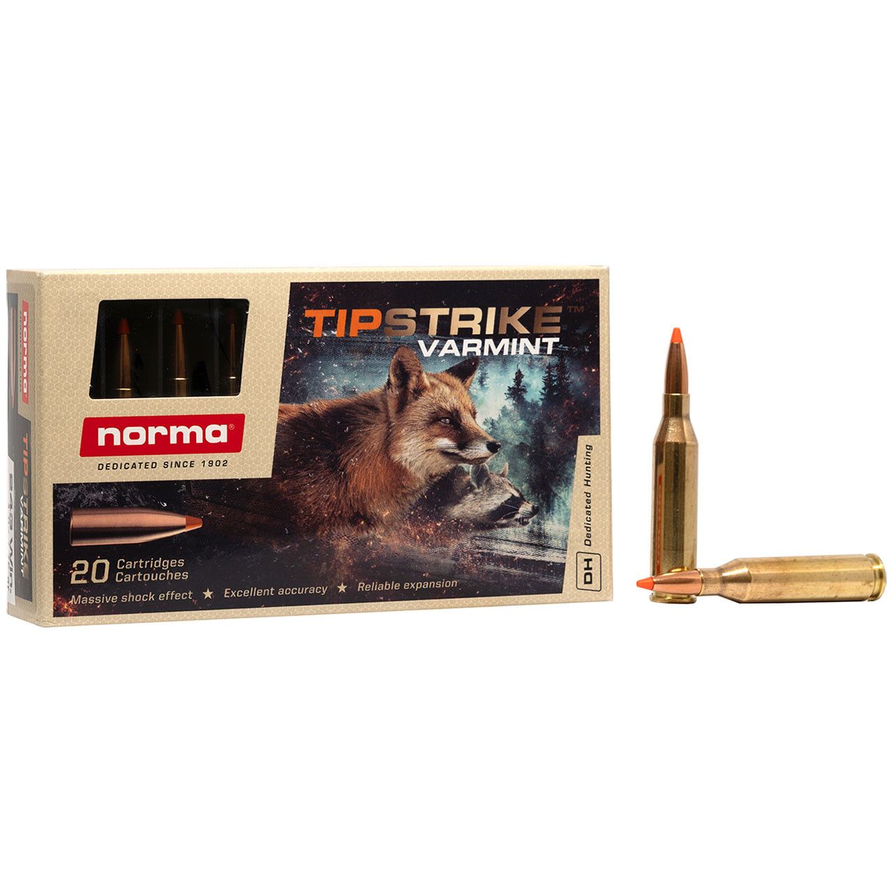 Norma TipStrike 243Win 4.9g/76gr 20rnd
